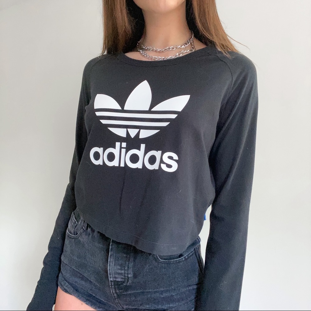 Adidas Originals Long Sleeve black sweatshirt - Picture 3 of 7